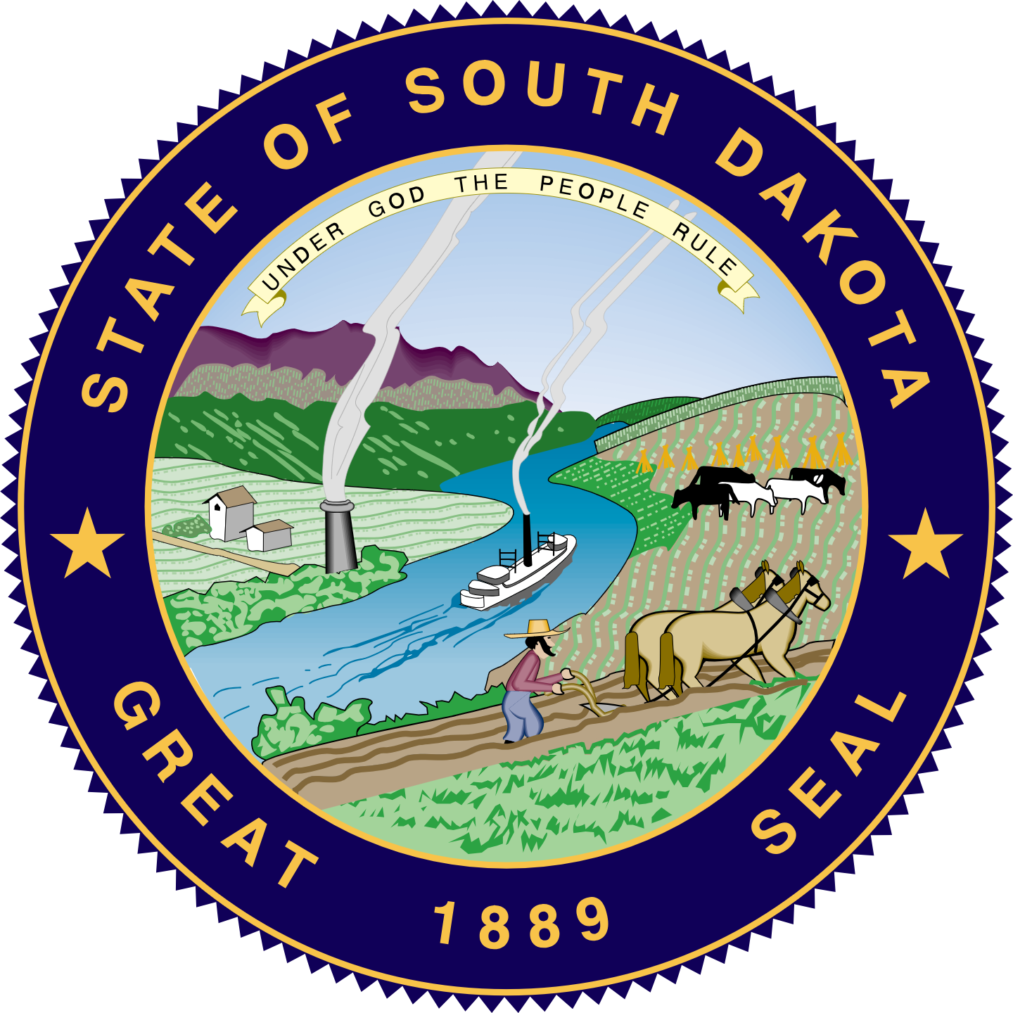 Seal of South Dakota